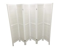 6 Panel Wooden Slat Room