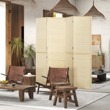 Room Divider 4 Panel Folding