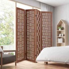Bedroom Carved Privacy Screen