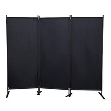 3-Panel Room Divider Fabric