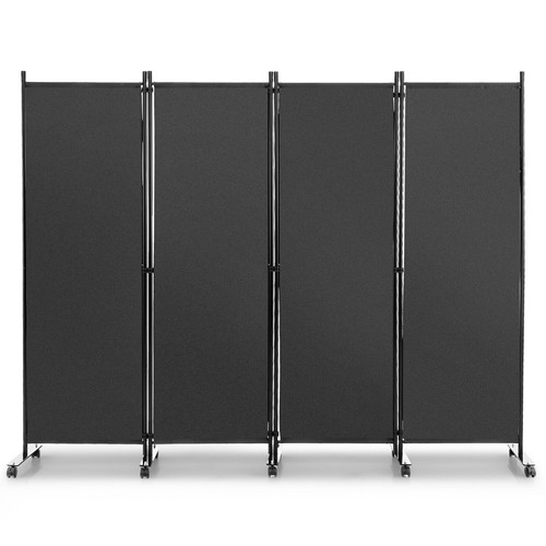 Panel room divider grey - 4,