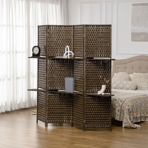 Panel folding wall divider - 4-panel,
